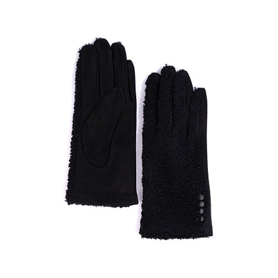 Перчатки женские INSTREET YU-32GWK-031, цвет черный, размер ONE SIZE - фото 1