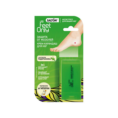Карандаш для ног от мозолей унисекс Salton Feet Only