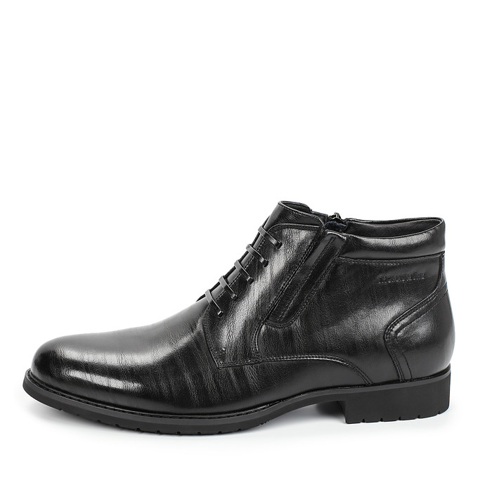 Высокие черные кожаные мужские ботинки «Томас Мюнц»