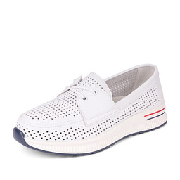 12-31WA-749V Туфли женские кож.спилок/б.п. бел, Quattrocomforto