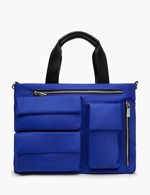 Синяя женская сумка MASCOTTE 670-2107-203 | ракурс 2