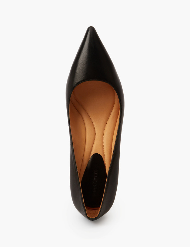 Черные женские туфли на низком каблуке MASCOTTE 175-3182711-3501M | ракурс 5