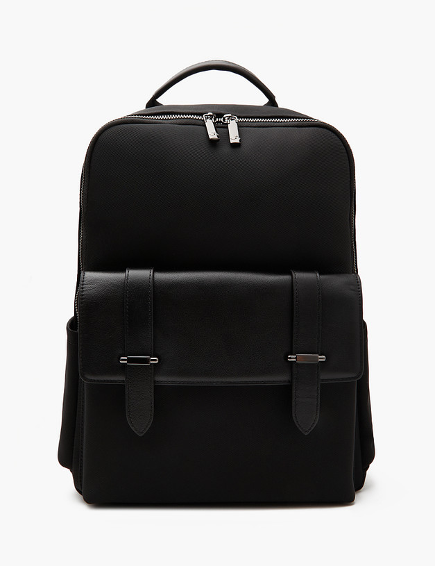 Черный мужской рюкзак MASCOTTE 604-4122-202 | ракурс 2