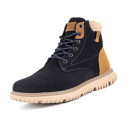 248-32MV-898GW Ботинки для активного отдыха мужские и.нубук/и.мех синий, Quattrocomforto