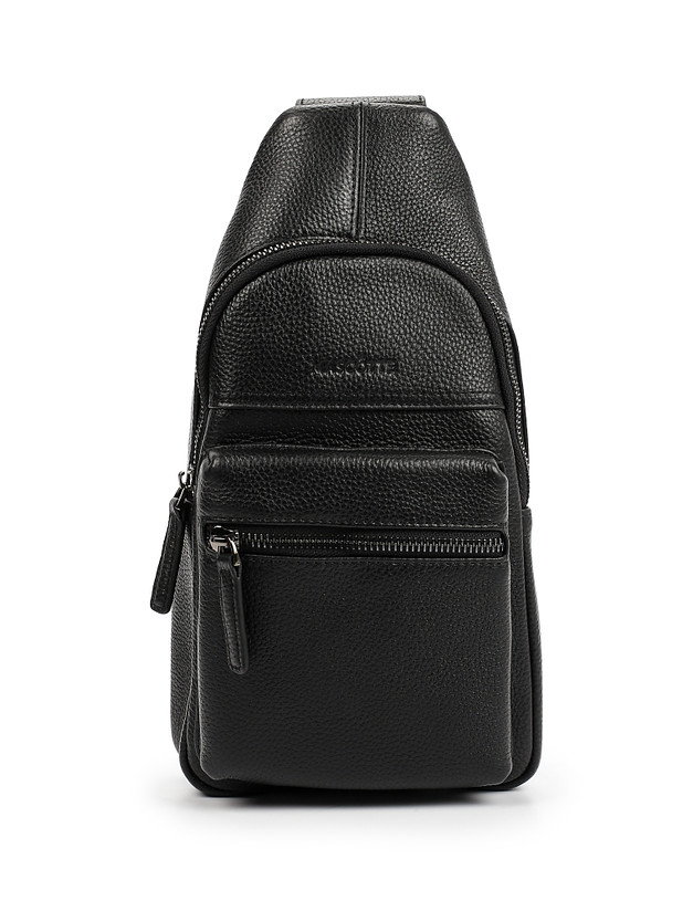 Черная мужская сумка MASCOTTE 602-1210-102 | ракурс 2