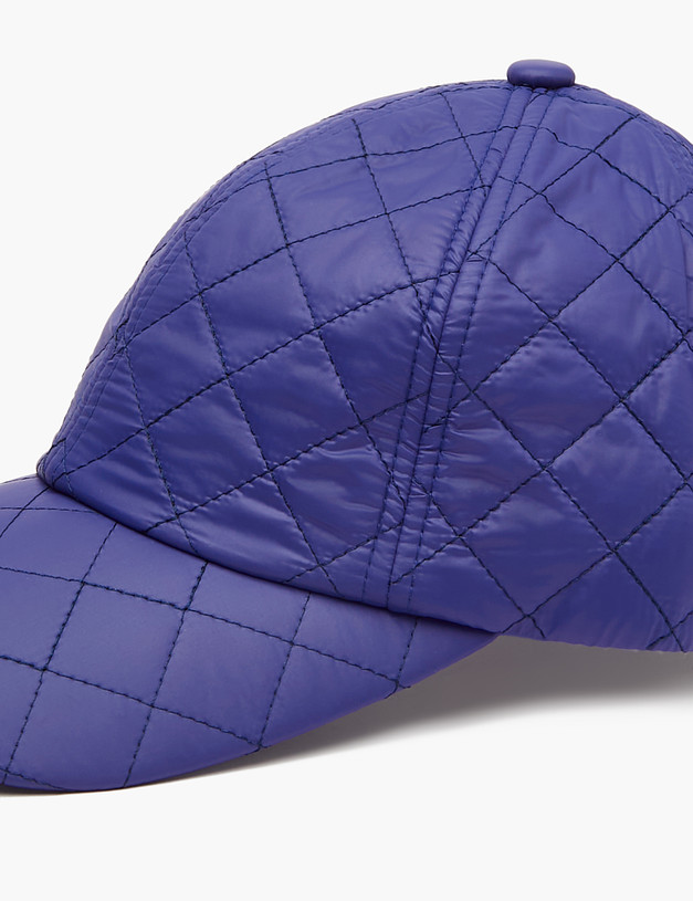 Синяя стеганая кепка MASCOTTE 746-2202-2403 | ракурс 6