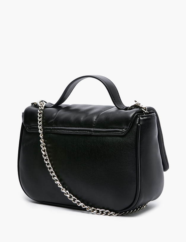 Черная стеганая женская сумка MASCOTTE 670-2206-602 | ракурс 3