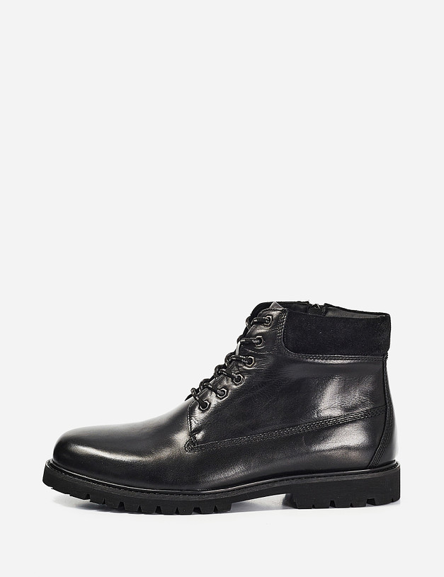 Черные мужские ботинки MASCOTTE 58-120632-3128M | ракурс 2