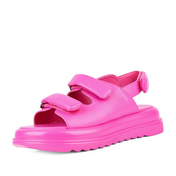 201-41WA-233SS Туфли летние женские и.кожа/и.кожа фуксия, INSTREET