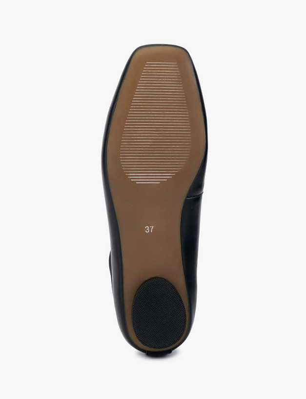 Черные кожаные женские туфли MASCOTTE 99-218111-3501M | ракурс 5