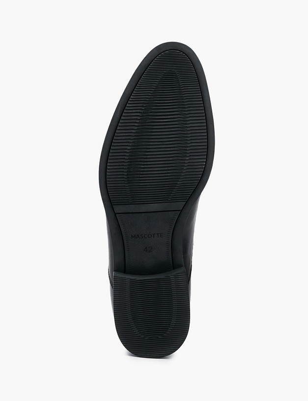 Черные мужские туфли MASCOTTE 128-212511-0502 | ракурс 5
