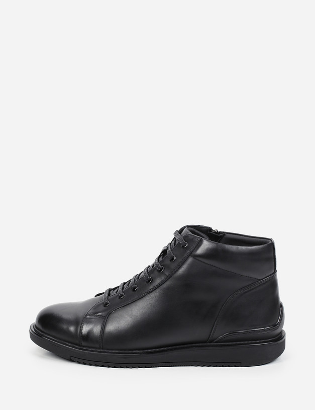 Черные мужские ботинки MASCOTTE 128-1232239-3128M | ракурс 1