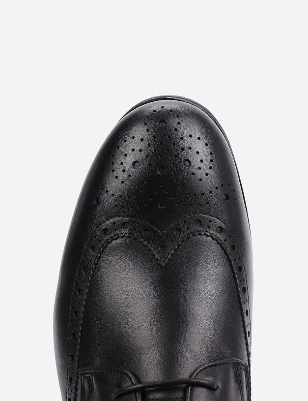Черные мужские ботинки MASCOTTE 128-124432-0102 | ракурс 4