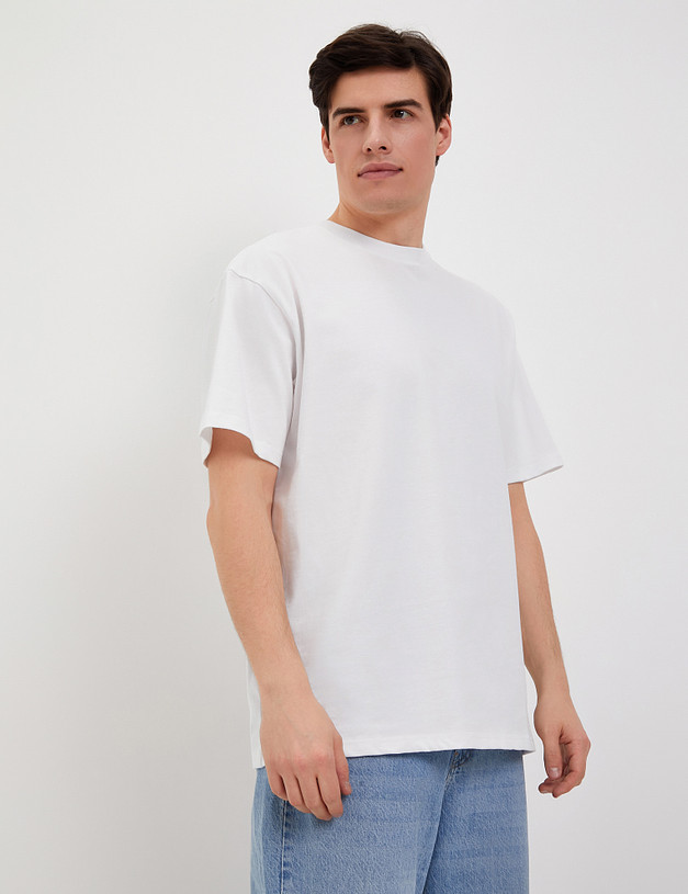 Белая мужская футболка MASCOTTE 848-4144-2601 | ракурс 1