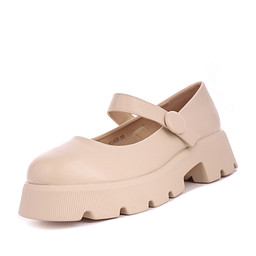 26-41WA-014SS Туфли женские и.кожа/и.кожа беж, INSTREET