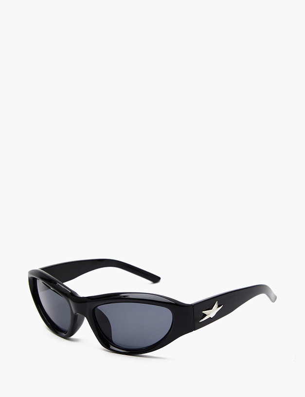 Черные женские очки MASCOTTE 753-4134-7702 | ракурс 3
