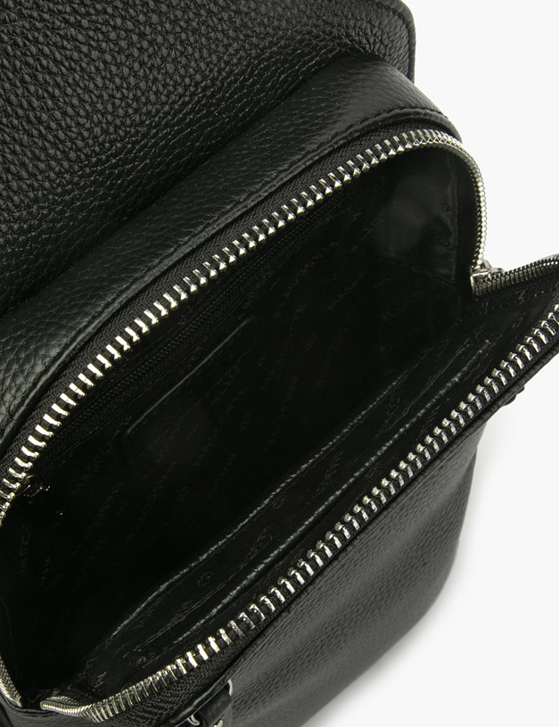 Черная мужская сумка MASCOTTE 658-2119-102 | ракурс 4