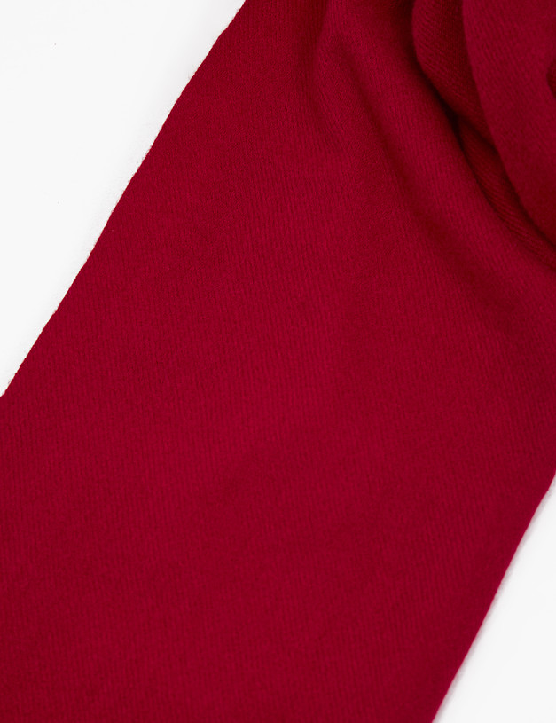 Бордовый женский шарф MASCOTTE 766-3210-2405 | ракурс 3