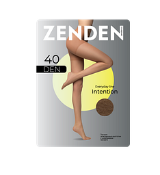 969_12_Intention_40_p.4_M Колготки женские  40 ден беж, Zenden