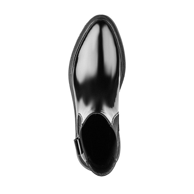 Черные кожаные женские ботинки челси «Томас Мюнц»