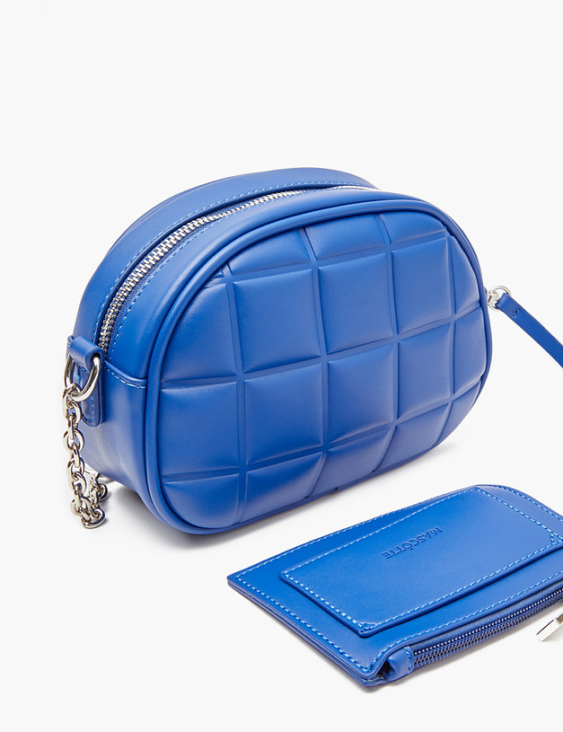 Синяя женская сумка MASCOTTE 610-2207-603 | ракурс 5