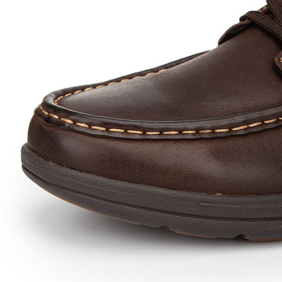 Полуботинки MUNZ Shoes 110-12MV-114KT, цвет темно-коричневый, размер 40 - фото 6
