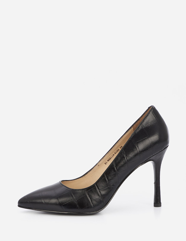 Черные женские туфли MASCOTTE 21-922114-0102 | ракурс 2