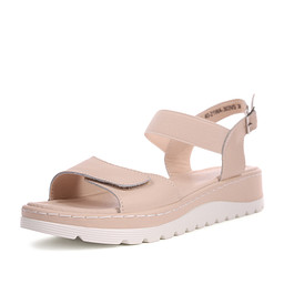 40-21WA-303VS Туфли летние женские кож.спилок/и.кожа беж, Quattrocomforto