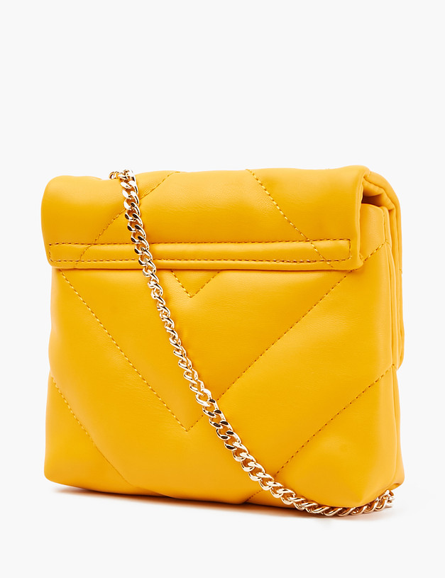 Желтая женская сумка кросс-боди MASCOTTE 670-2102-618 | ракурс 3