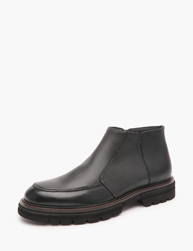 Черные мужские ботинки MASCOTTE 175-322525-0102 | ракурс 2