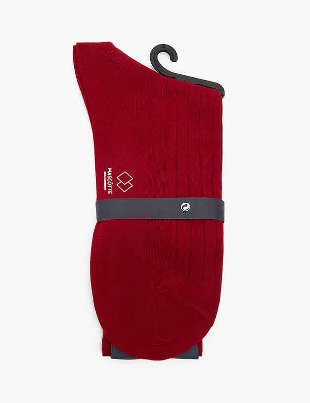 Бордовые мужские носки MASCOTTE M2211-13 | ракурс 3