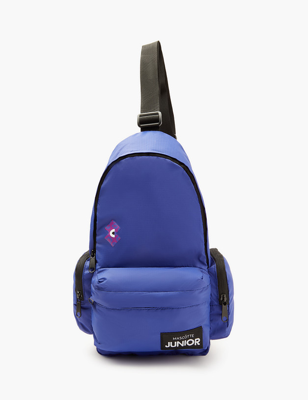 Синий детский рюкзак MASCOTTE 665-3208-207 | ракурс 2