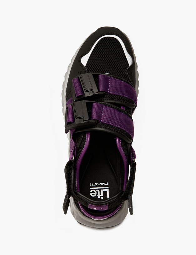 Фиолетовые женские кроссовки MASCOTTE 181-411521-0207 | ракурс 5