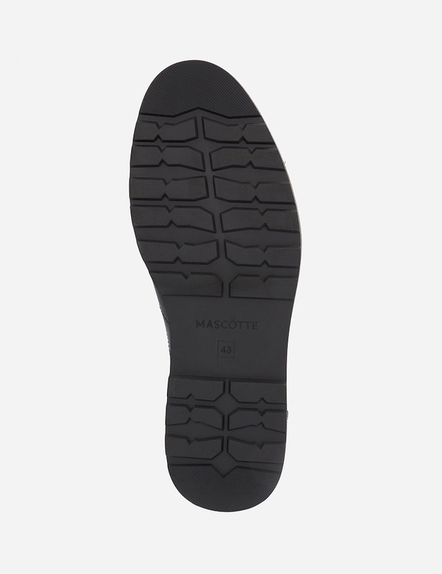 Черные мужские кроссовки MASCOTTE 58-122211-0102 | ракурс 5