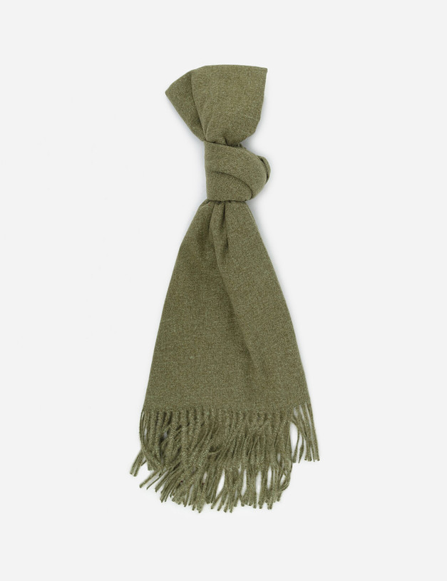 Зеленый женский шарф MASCOTTE 766-0220-7504 | ракурс 1