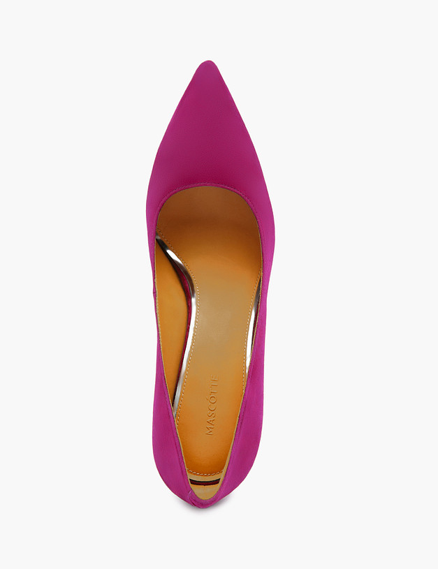 Женские туфли на шпильке цвета фуксии MASCOTTE 172-210211-0607 | ракурс 6