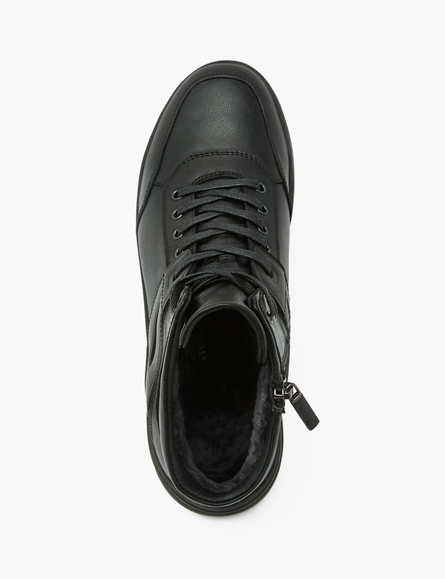 Черные мужские ботинки MASCOTTE 22-021535-3128M | ракурс 4