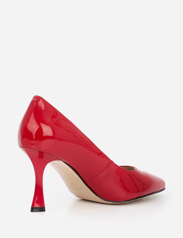 Красные лаковые женские туфли MASCOTTE 21-1224311-3711M | ракурс 4