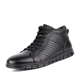 58-02MV-036SW Ботинки для активного отдыха мужские и.кожа/и.мех черн, INSTREET