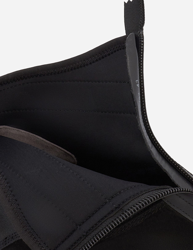 Черные мужские ботинки из нубука MASCOTTE 22-121124-0302 | ракурс 7