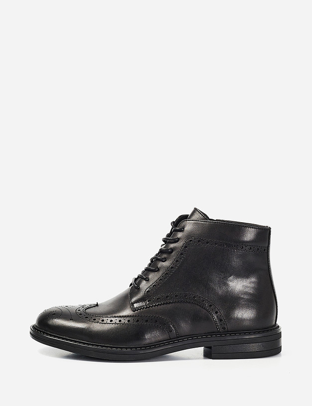 Черные мужские ботинки MASCOTTE 22-1234624-3128M | ракурс 2