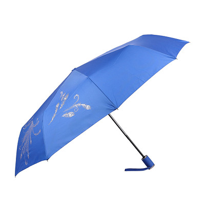 Зонт автоматический женский ZENDEN 12-41UWC-007, цвет синий, размер ONE SIZE - фото 2