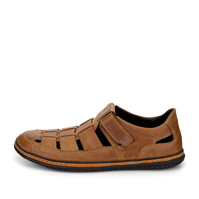 Туфли летние мужские quattrocomforto 333-21MZ-018KK, цвет светло-коричневый, размер 41 - фото 2