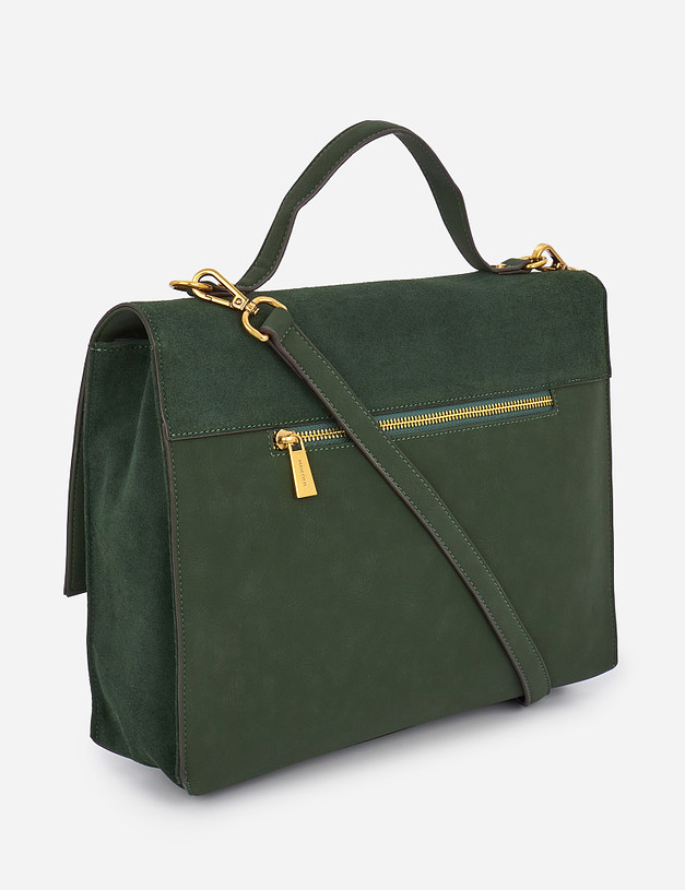 Зеленая женская сумка MASCOTTE 604-1219-0204 | ракурс 3