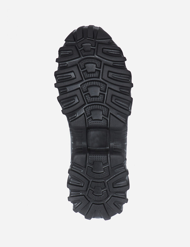 Черные женские кроссовки на массивной подошве MASCOTTE 189-120121-0602 | ракурс 5