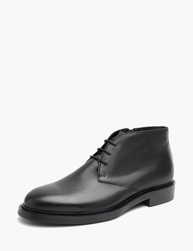 Черные мужские ботинки MASCOTTE 128-324924-0102 | ракурс 2