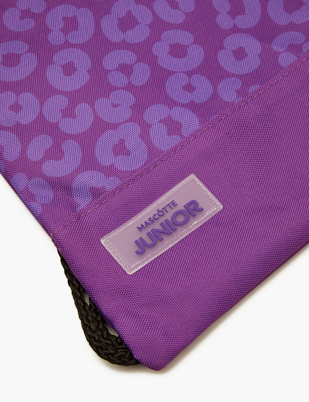 Фиолетовая сумка для сменной обуви MASCOTTE 877-4105-217 | ракурс 3