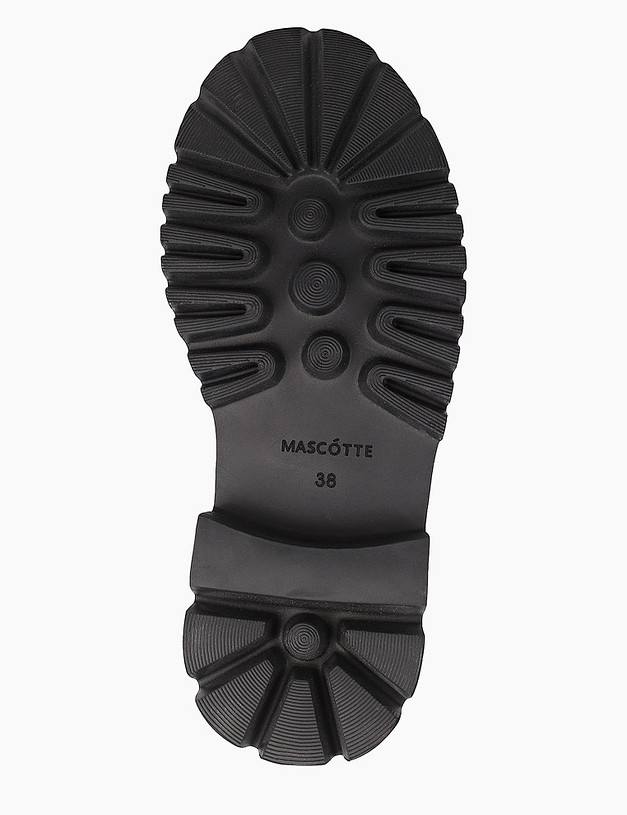 Черные женские ботинки на меху MASCOTTE 51-122531-0161 | ракурс 5