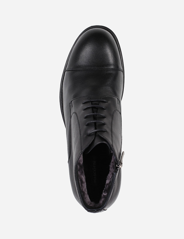 Черные мужские ботинки MASCOTTE 128-122032-0102 | ракурс 4