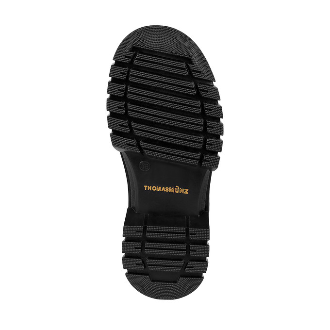 Черные кожаные ботинки "Томас Мюнц"